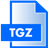 TGZ File Extension Icon 48x48 png